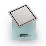 DESFAU Square Shower Drain 6-Inch, Tile Insert Square Drain JD47030900BNUS