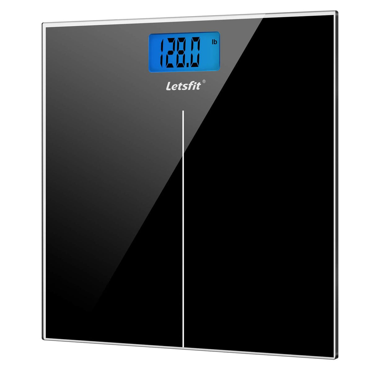 Letsfit Digital Body Weight Scale, Bathroom Scale with Large Backlit D