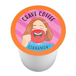 Crave Coffee Flavored Coffee Variety Pack, Compatible with 2.0 K-Cup Brewers, 100 Count