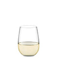 ELOHAS Stemless 12-Piece Wine Glass Party Set for Red and White Wines