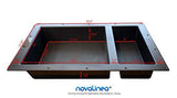 Large Double Recessed Shower Niche, Ready to Tile, 25" x 17" x 3.75" by Novalinea