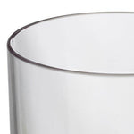 Classic 8-piece Premium Quality Plastic Tumblers | 4 each: 12-ounce and 16-ounce Clear