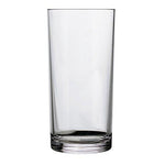 Classic 8-piece Premium Quality Plastic Tumblers | 4 each: 12-ounce and 16-ounce Clear