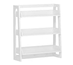 UTEX 3 Tier Bathroom Shelf Wall Mounted with Towel Hooks, Bathroom Organizer Shelf Over The Toilet (White)