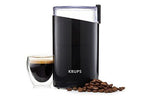 KRUPS F203 Electric Spice and Coffee Grinder with Stainless Steel Blades, 3 oz / 85 g’, Black