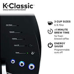 Keurig K-Classic Coffee Maker K-Cup Pod, Single Serve, Programmable, Black ( Packaging May Vary )
