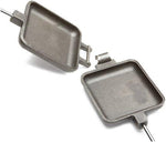 Square Pie Iron - Cast Iron