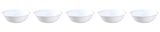 Corelle Soup/Cereal Bowls Set (18-Ounce, 6-Piece, Winter Frost White)