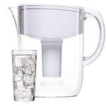 Brita Large 10 Cup Water Filter Pitcher with 1 Standard Filter, BPA Free – Everyday, White