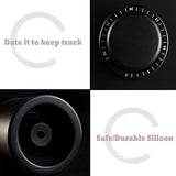 [2 PACK]Wine Bottle Stoppers,Real Vacuum Champagne Stoppers,Reusable Wine Preserver,Wine Corks Keep Fresh,Best Gifts for Wine Lovers