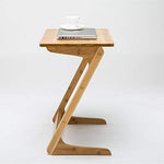 Sofa Table TV Tray NNEWVANTE End Table Laptop Desk Side Table Snack Tray for Bedside