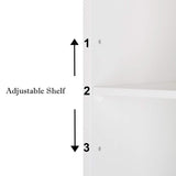 xiaoshulin Double Doors Bathroom Cabinet Large-Capacity Waterproof and Moisture-Proof Bathroom Storage Cabinet by Candora