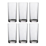 Classic 8-piece Premium Quality Plastic Tumblers | 4 each: 12-ounce and 16-ounce Clear