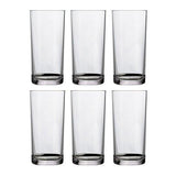 Classic 8-piece Premium Quality Plastic Tumblers | 4 each: 12-ounce and 16-ounce Clear