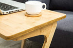 Sofa Table TV Tray NNEWVANTE End Table Laptop Desk Side Table Snack Tray for Bedside