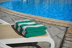 Utopia Towels Cabana Stripe Beach Towels (4 Pack, 30 x 60 Inches) - Large Pool Towels, Variety Pack