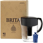 Brita Large 10 Cup Water Filter Pitcher with 1 Standard Filter, BPA Free – Everyday, White