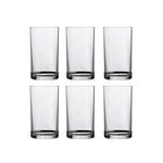 Classic 8-piece Premium Quality Plastic Tumblers | 4 each: 12-ounce and 16-ounce Clear