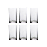 Classic 8-piece Premium Quality Plastic Tumblers | 4 each: 12-ounce and 16-ounce Clear