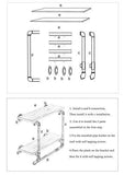 Ucared Industrial Pipe Shelves 2 Tiers Wall Mounted Shelves,Rustic Wall Shelf with Towel Bar,24" Towel Racks for Bathroom Organizer Storage,Wood Metal Wall Mounted Hanging Shelves