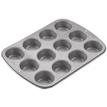 Wilton Recipe Right Non-Stick 6 Cup Jumbo Muffin Pan, Multipack of 2