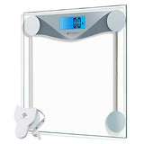 Etekcity Digital Body Weight Bathroom Scale with Body Tape Measure, 8mm Tempered Glass, 400 Pounds