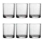 Classic 8-piece Premium Quality Plastic Tumblers | 4 each: 12-ounce and 16-ounce Clear