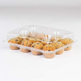 Detroit Forming LBH9222 Clear Hinged Cupcake or Muffin Container 100 Per Case