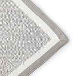 Solino Home 100% Pure Linen Checks Table Runner – Natural & White Check Table Runner – 14 x 72 Inch Runner for Dinner, Indoor and Outdoor Use