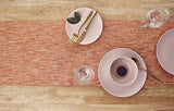 Solino Home 100% Pure Linen Checks Table Runner – Natural & White Check Table Runner – 14 x 72 Inch Runner for Dinner, Indoor and Outdoor Use