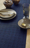 Solino Home 100% Pure Linen Checks Table Runner – Natural & White Check Table Runner – 14 x 72 Inch Runner for Dinner, Indoor and Outdoor Use