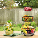 Sorbus Countertop Fruit Basket Holder & Decorative Tabletop Bowl Stand