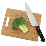 Freshware Bamboo Cutting Board - Wood Chopping Boards for Food Prep, Meat, Vegetables, Fruits, Crackers & Cheese, Set of 3