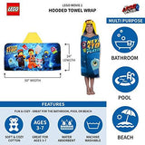 Franco Kids Bath and Beach Soft Cotton Terry Hooded Towel Wrap, 24” x 50”, Paw Patrol Blue