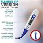 LAROSA MEDICAL Basal Thermometer - Digital Basal Body Temperature Monitor for Tracking Ovulation - Highly Accurate 1/100th Degree - Catch Perfect Ovulation and Get Pregnant Naturally