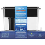 Brita Extra Large 18 Cup Filtered Water Dispenser with 1 Longlast Filter, Reduces Lead, BPA Free – Ultramax, Jet Black