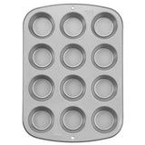 Wilton Recipe Right Non-Stick 6 Cup Jumbo Muffin Pan, Multipack of 2