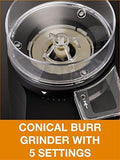 KRUPS F203 Electric Spice and Coffee Grinder with Stainless Steel Blades, 3 oz / 85 g’, Black