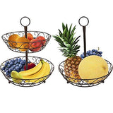 Sorbus Countertop Fruit Basket Holder & Decorative Tabletop Bowl Stand