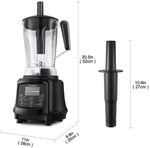 Blender, Smoothie Blender, AAOBOSI Professional Blender for Shakes and Smoothies, 75oz Pitcher, 10-speeds, Free Recipe, Black AAOBOSI