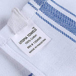 Utopia Towels Kitchen Towels 12 Pack, 15 x 25 Inches Cotton  Dish  Towels, Tea Towels and Bar Towels, Blue
