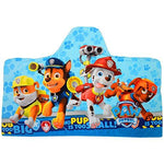 Franco Kids Bath and Beach Soft Cotton Terry Hooded Towel Wrap, 24” x 50”, Paw Patrol Blue