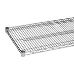 Chrome Wire Wall Mount Shelf 14 x 48 - NSF - Commercial