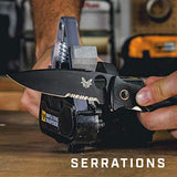 Work Sharp Knife & Tool Sharpener - precision sharpening guides, premium flexible abrasive belts, repeatable and consistent results, Frustration-Free Packaging