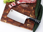 7 Inch Stainless Steel Chopper - Cleaver - Butcher Knife - Multipurpose Use for Home Kitchen or Restaurant by Utopia Kitchen