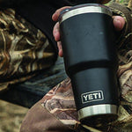 YETI Rambler 30 oz Stainless Steel Vacuum Insulated Tumbler w/MagSlider Lid, Black