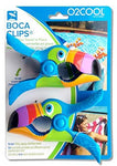 Margarita BocaClips by O2COOL, Beach Towel Holders, Clips, Set of two, Beach, Patio or Pool Accessories, Portable Towel Clips, Chip Clips, Secure Clips, Assorted Styles