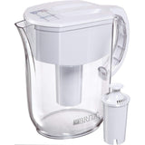 Brita Large 10 Cup Water Filter Pitcher with 1 Standard Filter, BPA Free – Everyday, White