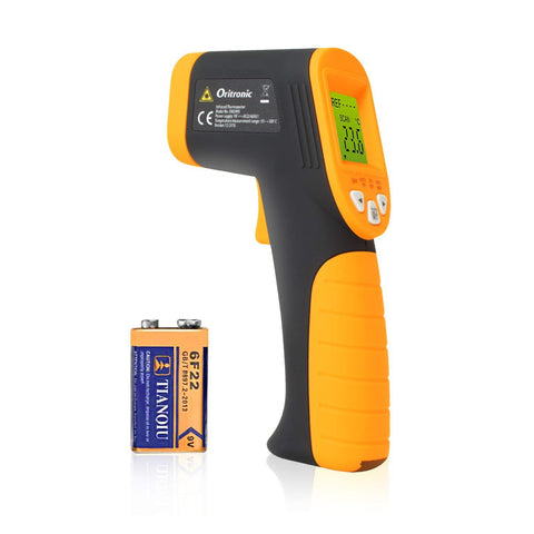 Temperature Gun,Non-Contact Digital Laser Infrared Thermometer Instant Read Thermometer(-58°F to 716°F)