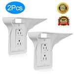 socket shelf power perch outlet shelf over outlet shelf powe routlet shelf plug shelf otlet shelf ourlet shelf waliwall outlet shelves outlet tray -2 Pack